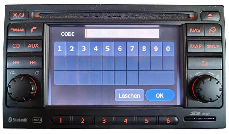 Nissan radio code retrieval Nissan radio code unlock service